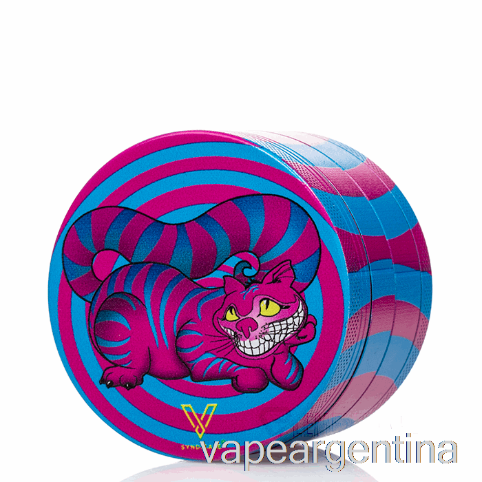 V Syndicate 2.5 Pulgadas 4 Piezas Sharpshred 360o Molinillo Seshigher Cat Vape Descartable